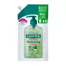   Sanytol fertőtlenítő és hidratáló folyékony szappan utántöltő Zöld tea 500ml
