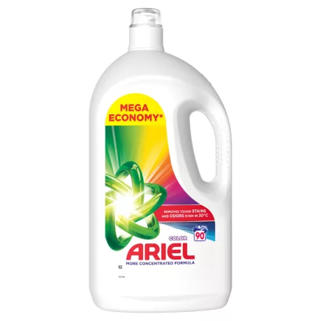 Ariel Color folyékony mosószer színes ruhákhoz - 90 mosás 4,05L
