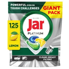 Jar Platinum All in One mosogatógép tabletta Lemon 125db