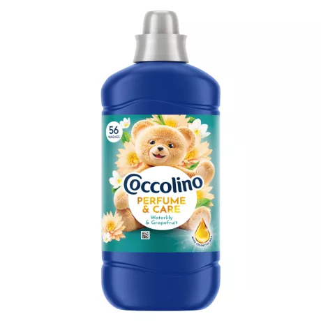 Coccolino Perfume & Care öblítő Water Lily & Grapefruit - 56 mosás 1288ml