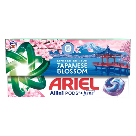 Ariel Allin1 Pods Japanese Blossom mosókapszula színes ruhákhoz 30db