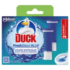   Duck Fresh Discs WC-öblítő korong színező hatással utántöltő Blue 2x36ml