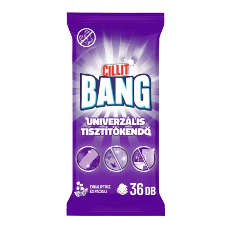 Cillit Bang tisztító kendő 36db