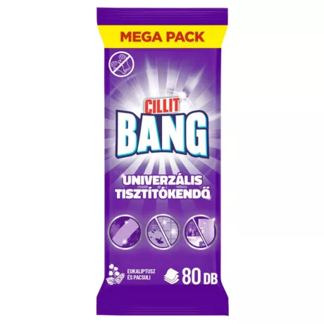 Cillit Bang tisztító kendő 80db