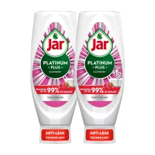Jar Platinum Plus kézi mosogatószer Málna 2x660ml