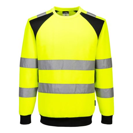 Portwest CD805 WX2 Eco Hi-Vis pulóver sárga-fekete