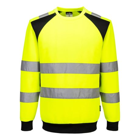 Portwest CD805 WX2 Eco Hi-Vis pulóver sárga-fekete