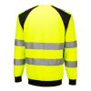 Portwest CD805 WX2 Eco Hi-Vis pulóver sárga-fekete