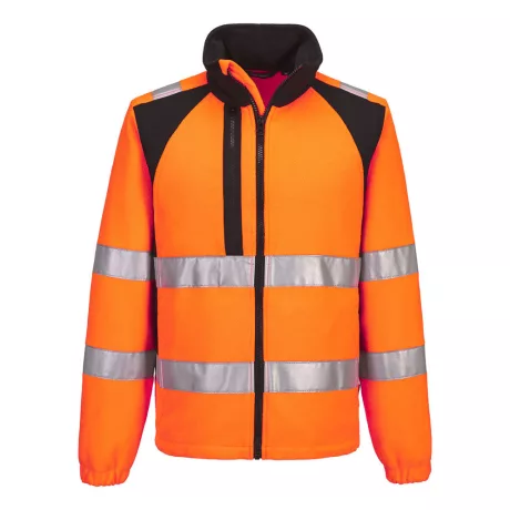 Portwest CD807 WX2 Eco Hi-Vis fleece kabát narancs-fekete