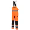 Portwest CD852 WX2 Eco Hi-Vis kantáros nadrág narancs-fekete