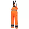 Portwest CD852 WX2 Eco Hi-Vis kantáros nadrág narancs-fekete