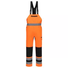   Portwest CD852 WX2 Eco Hi-Vis kantáros nadrág narancs-fekete