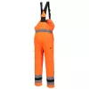 Portwest CD852 WX2 Eco Hi-Vis kantáros nadrág narancs-fekete