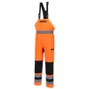 Portwest CD852 WX2 Eco Hi-Vis kantáros nadrág narancs-fekete