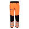 Portwest CD857 WX2 Eco Hi-Vis Class 2 szerviznadrág narancs-fekete
