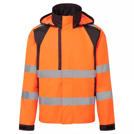 Portwest CD860 WX2 Eco Hi-Vis esőkabát narancs-fekete