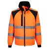 Portwest CD861 WX2 Eco Hi-Vis work kabát narancs-fekete