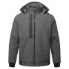 Portwest CD874 WX2 Eco bélelt kabát (2L) metál szürke