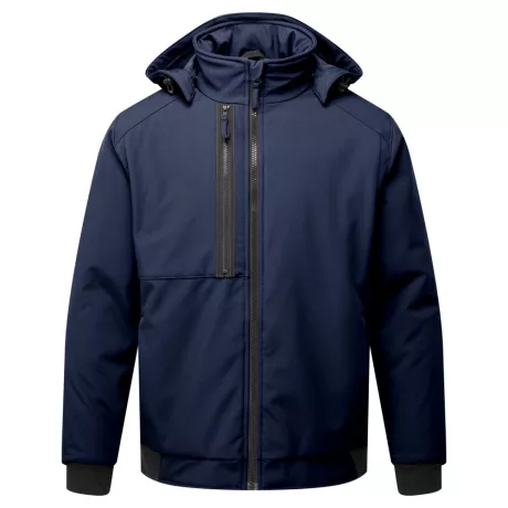 Portwest CD874 WX2 Eco bélelt kabát (2L) sötét tengerészkék