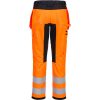 Portwest CD889 WX2 Eco Hi-Vis lengőzsebes nadrág narancs-fekete