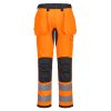 Portwest CD889 WX2 Eco Hi-Vis lengőzsebes nadrág narancs-fekete