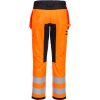 Portwest CD889 WX2 Eco Hi-Vis lengőzsebes nadrág narancs-fekete