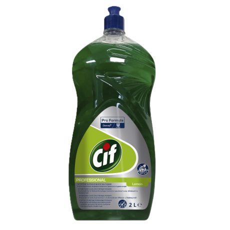 Cif Pro Formula Hand Dishwash folyékony kézi mosogatószer Lemon 2L
