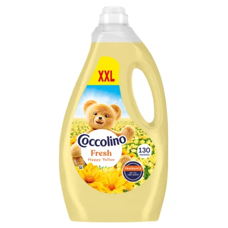 Coccolino Fresh öblítő Happy Yellow - 130 mosás 2,99L