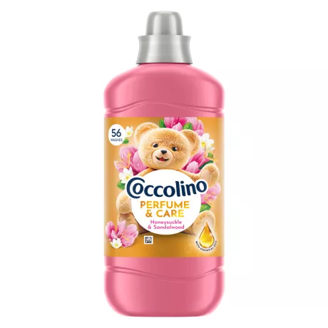 Coccolino Perfume & Care öblítő Honeysuckle & Sandalwood - 56 mosás 1288ml