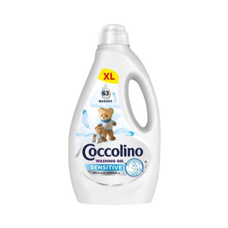 Coccolino Care mosógél Sensitive - 63 mosás 2,52L