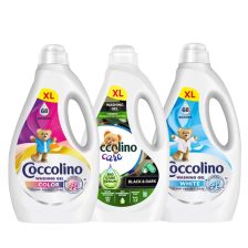   Coccolino Care mosógél csomag fehér, fekete és színes ruhákhoz