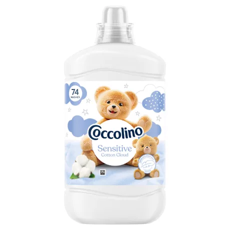 Coccolino Sensitive öblítő Cotton Cloud - 74 mosás 1702ml