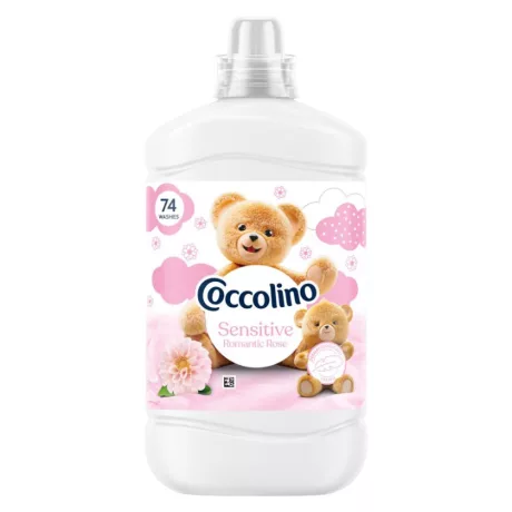 Coccolino Sensitive öblítő Romantic Rose - 74 mosás 1702ml