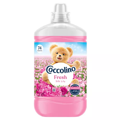 Coccolino Fresh öblítő Silk Lily - 74 mosás 1702ml