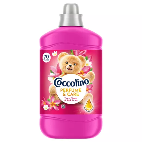 Coccolino Perfume & Care öblítő Tiare Flower & Red Fruits - 70 mosás 1610ml