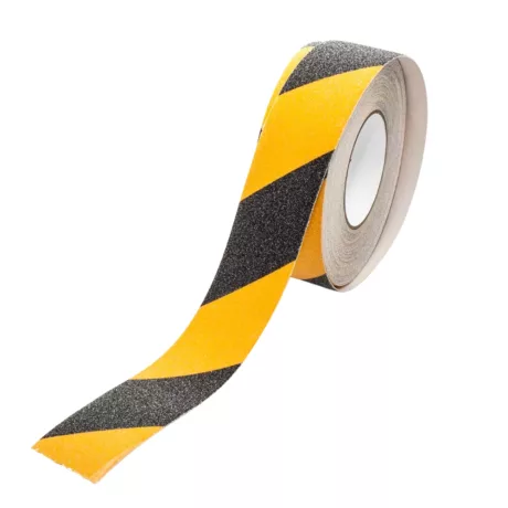 Csúszásgátlós padlójelölő szalag 25mm x 18m sárga-fekete