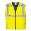 Portwest CV02 Hi-Vis hűsítő mellény sárga
