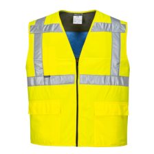 Portwest CV02 Hi-Vis hűsítő mellény sárga