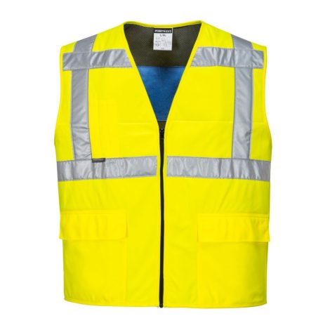 Portwest CV02 Hi-Vis hűsítő mellény sárga