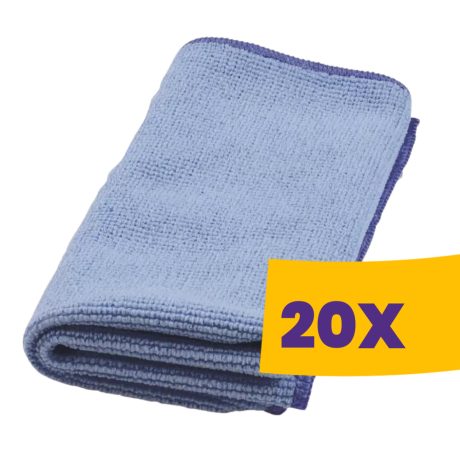 TASKI MyMicro Cloth mikroszálas törlőkendő 36x36cm kék 20db