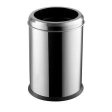   Dayco rozsdamentes acél fedél nélküli szemetes kivehető vödörrel 20L