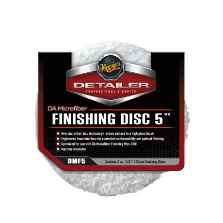 Meguiar's DA Microfiber Finishing Disc 5" mikroszálas befejező korong 2db 140 mm