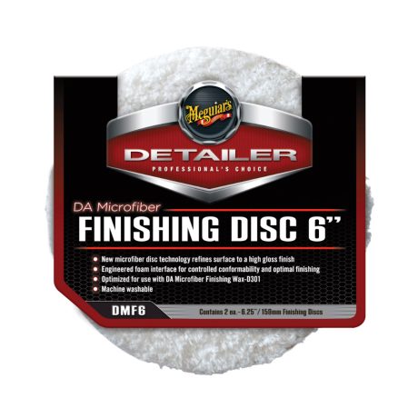 Meguiar's DA Microfiber Finishing Disc 6" mikroszálas befejező korong 2db 159 mm