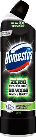 Domestos Zero vízkőoldó wc tisztító gél Lime 750ml