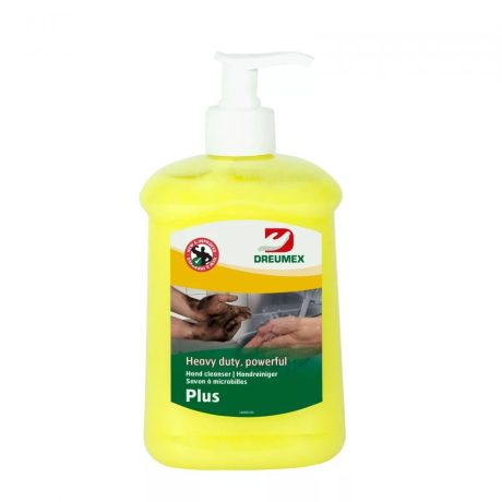 Dreumex Plus One2Clean oldószermentes ipari kéztisztító pumpás 500ml