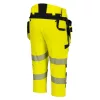Portwest DX402 DX4 Hi-Vis 3/4-es nadrág sárga-fekete