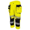 Portwest DX402 DX4 Hi-Vis 3/4-es nadrág sárga-fekete