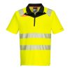 Portwest DX412 DX4 Hi-Vis pólóing sárga-fekete