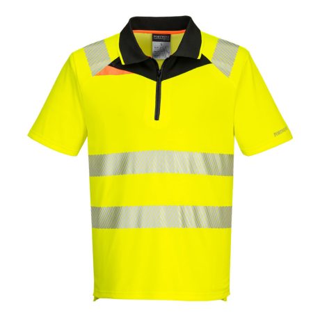 Portwest DX412 DX4 Hi-Vis pólóing sárga-fekete