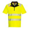 Portwest DX412 DX4 Hi-Vis pólóing sárga-fekete